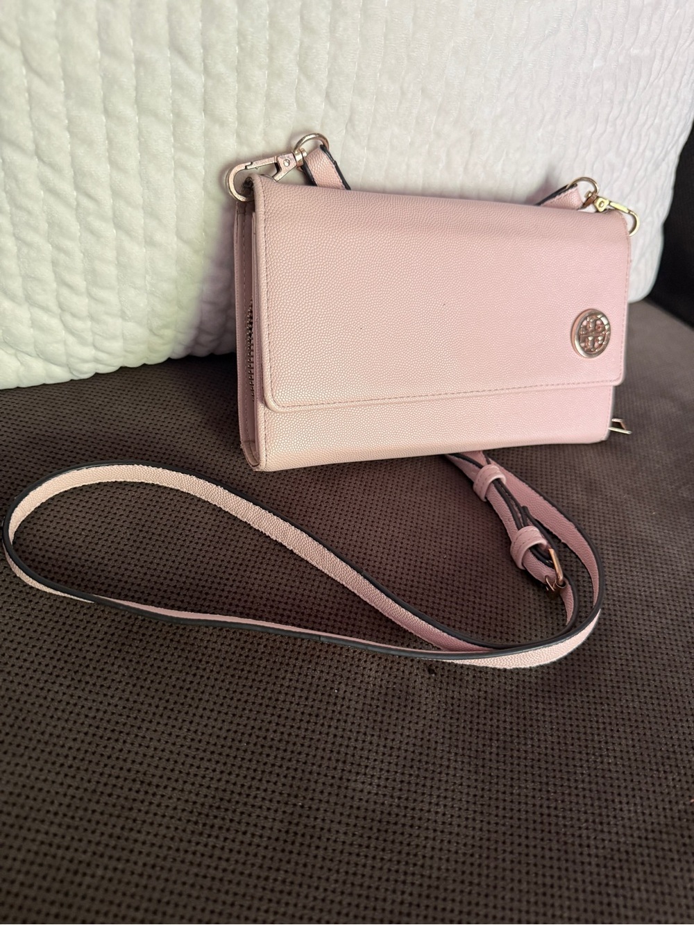 Tory Burch Pink Crossbody Purse - Picture 11 of 13